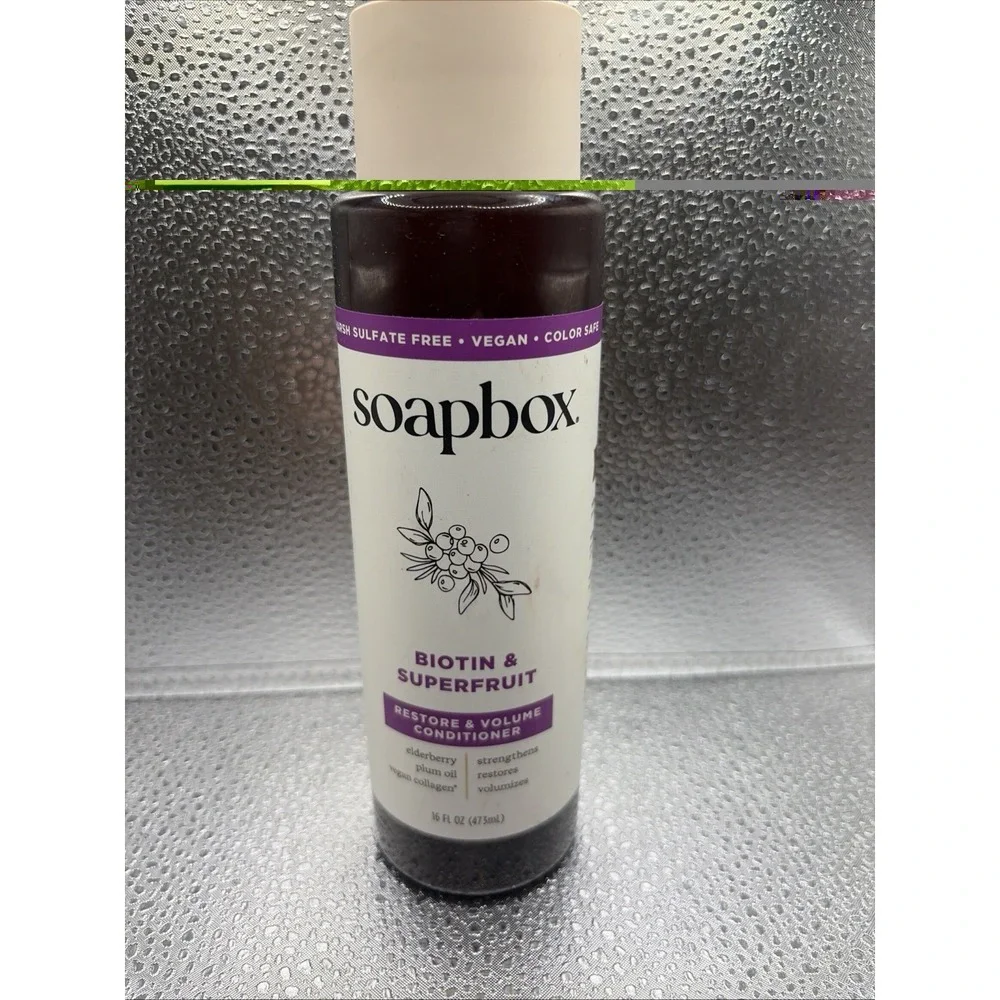 Restore & Volume Shampoo, Biotin & Superfruit, 16 fl oz (473 ml)